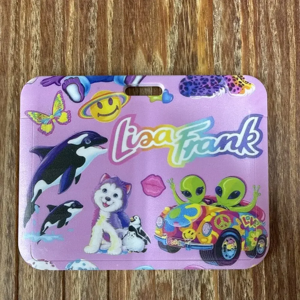Lisa Frank Badge ID Holder